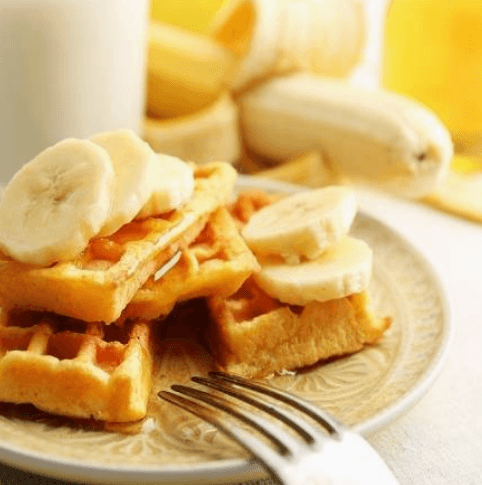Waffls C/Platano