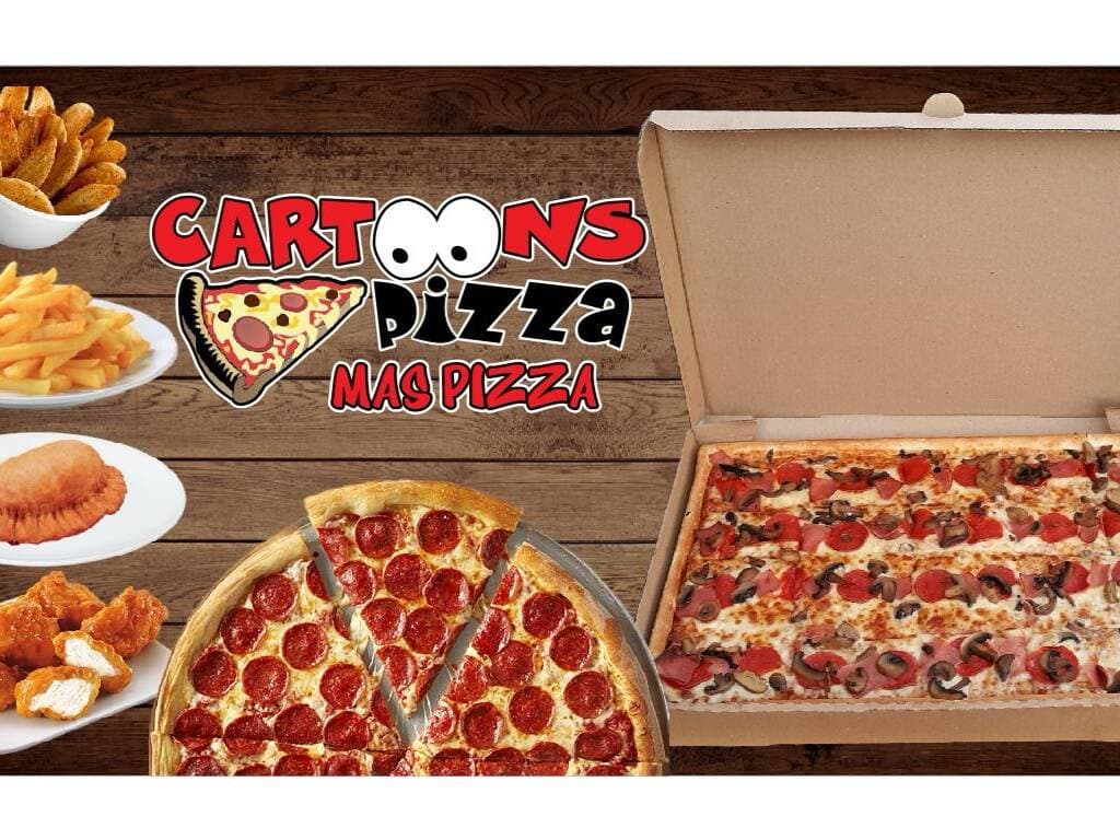 Cartoons pizza La Conquista