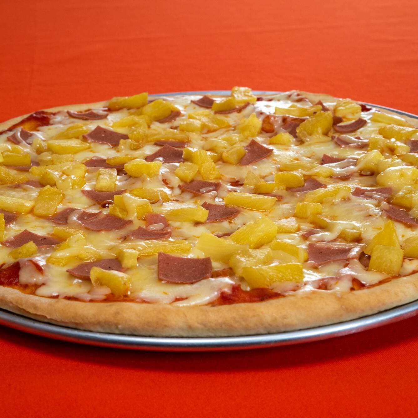 Pizza hawaiana grande