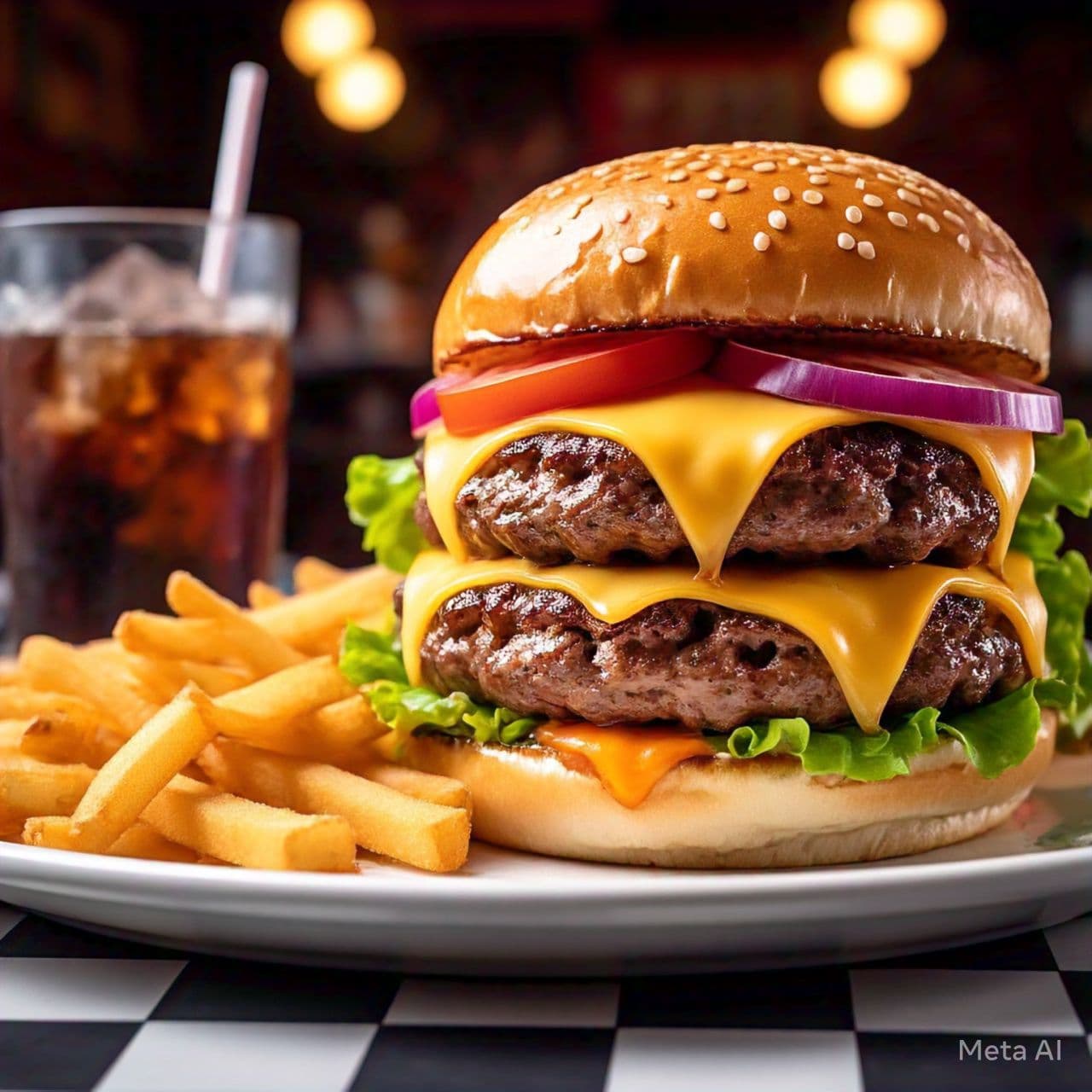 Hamburguesa Doble Carne