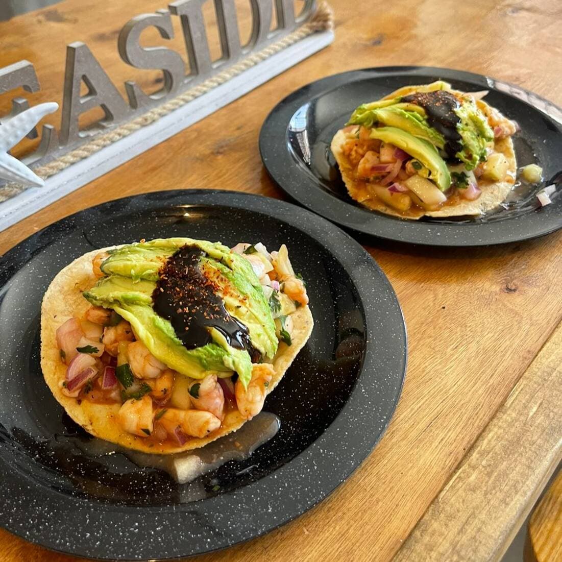 Tostada de Ceviche Toloache
