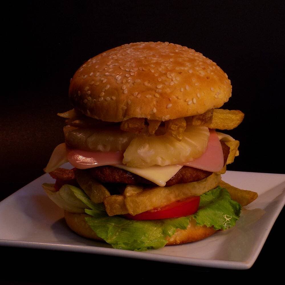 Hamburguesas Hawaiana