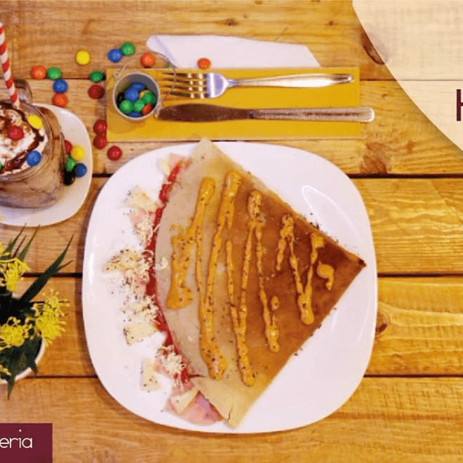 CREPA JAMON QUESO PHILADELPHIA