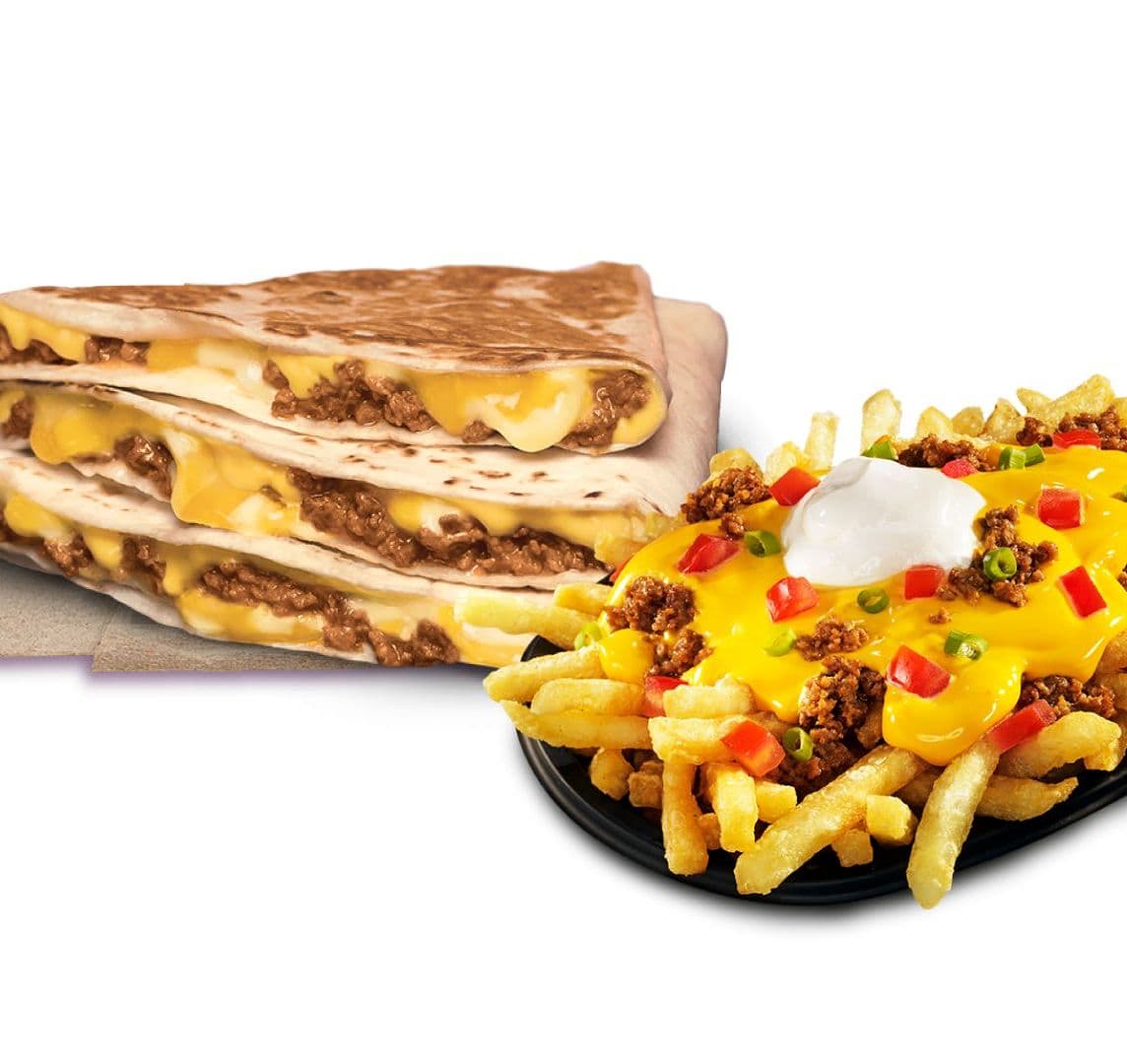Beefy Stacker + Fiesta Fries Supreme