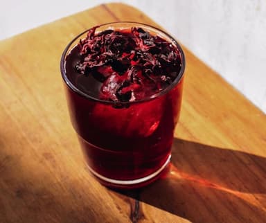 Agua de Jamaica Natural 1 Litro