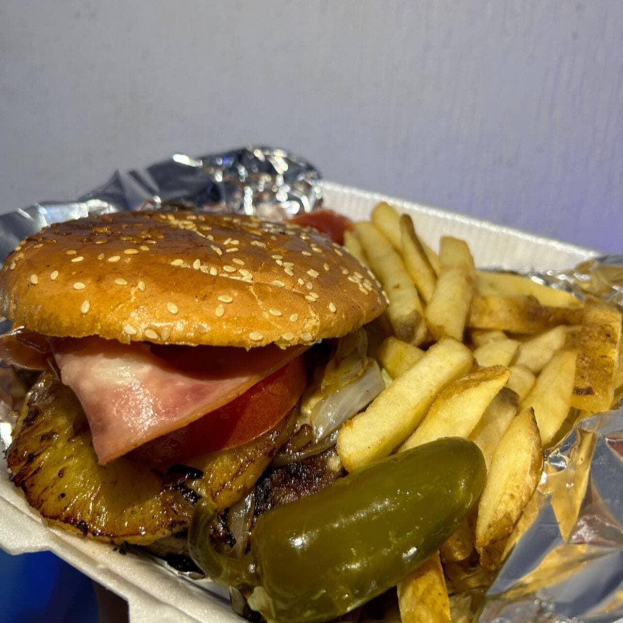 Hamburguesa Arrachera