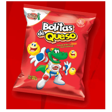 Tosty Bolitas de Queso 30g