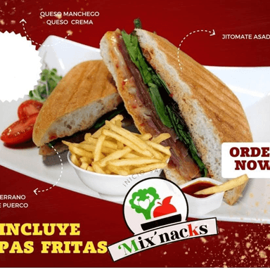 Panini de carnes frias