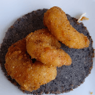 ORDEN DE 3 TACOS DE CAMARON EMPANIZADO