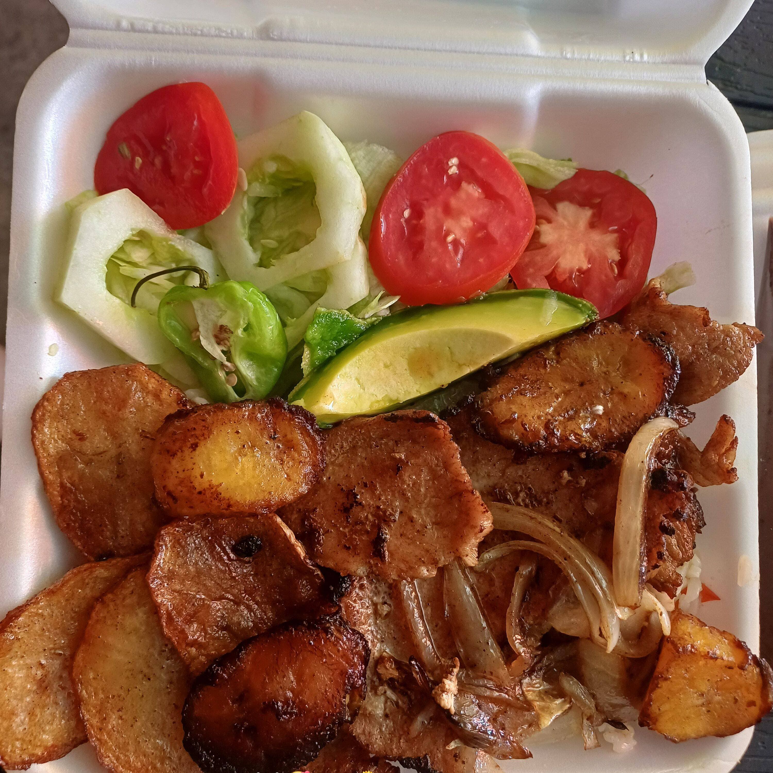 Puerco de Vuelta en Vuelta.