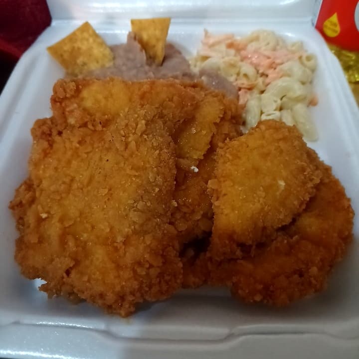 Milanesa de pollo