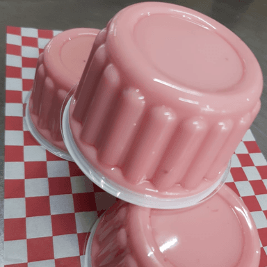 Gelatina de Yogurt de Fresa