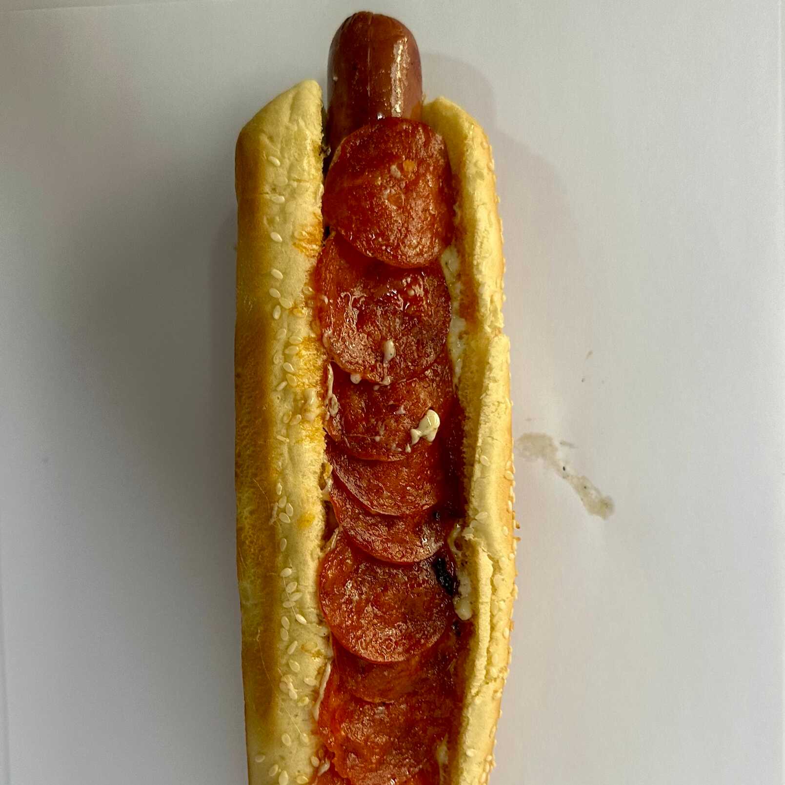 Hot-Dog SUPER PEPPERONI