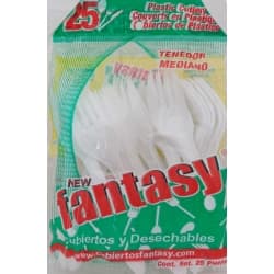 TENEDOR FANTASY MEDIANO 25 PZA