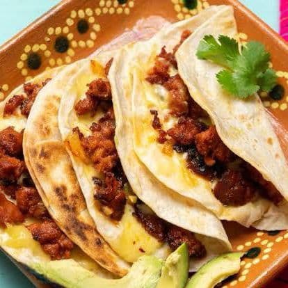 Quesadilla de chorizo