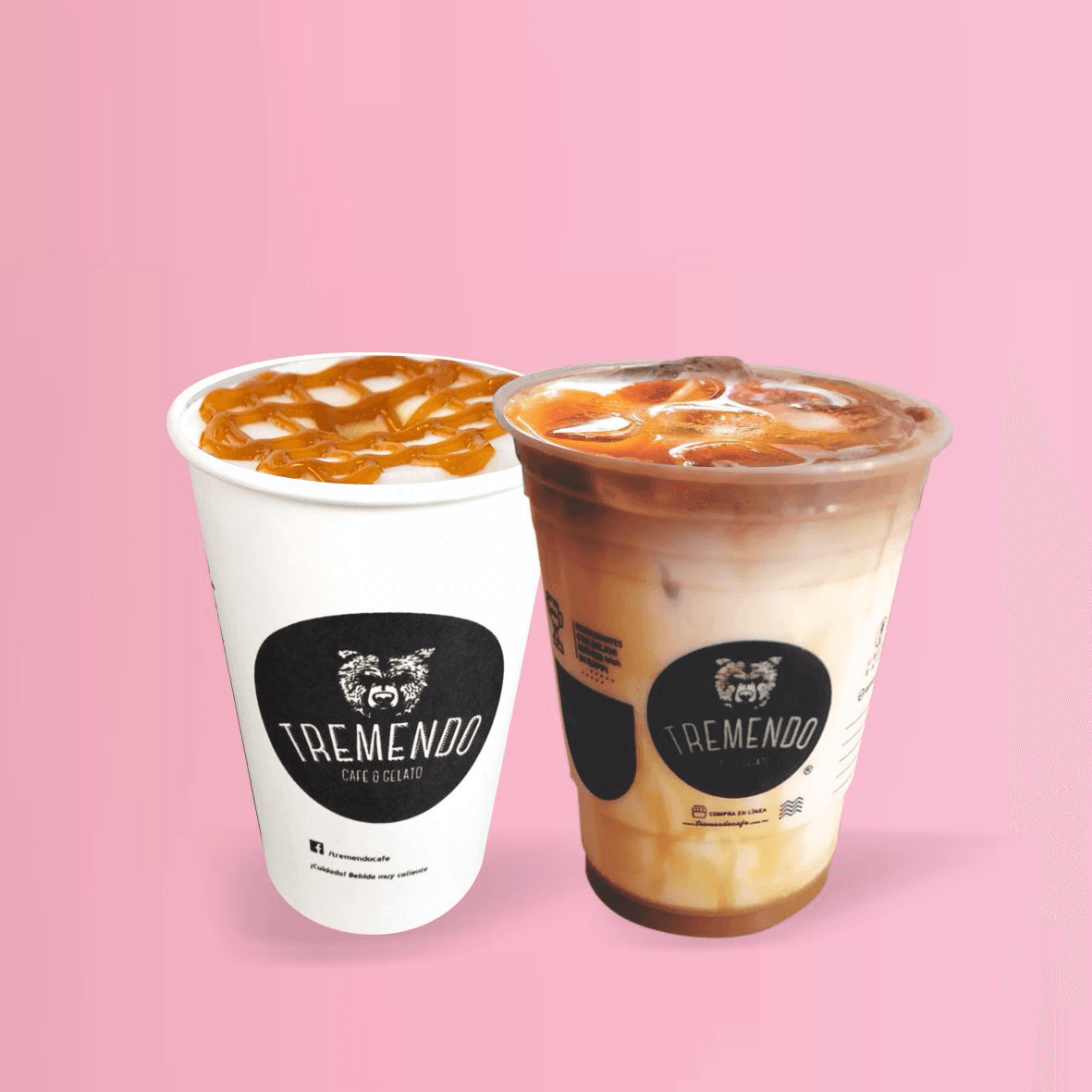 Caramel Macchiato | Latte Frío  16 Oz