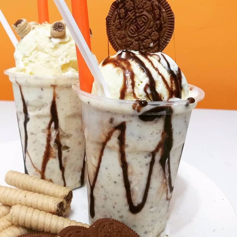 Malteada con Helado