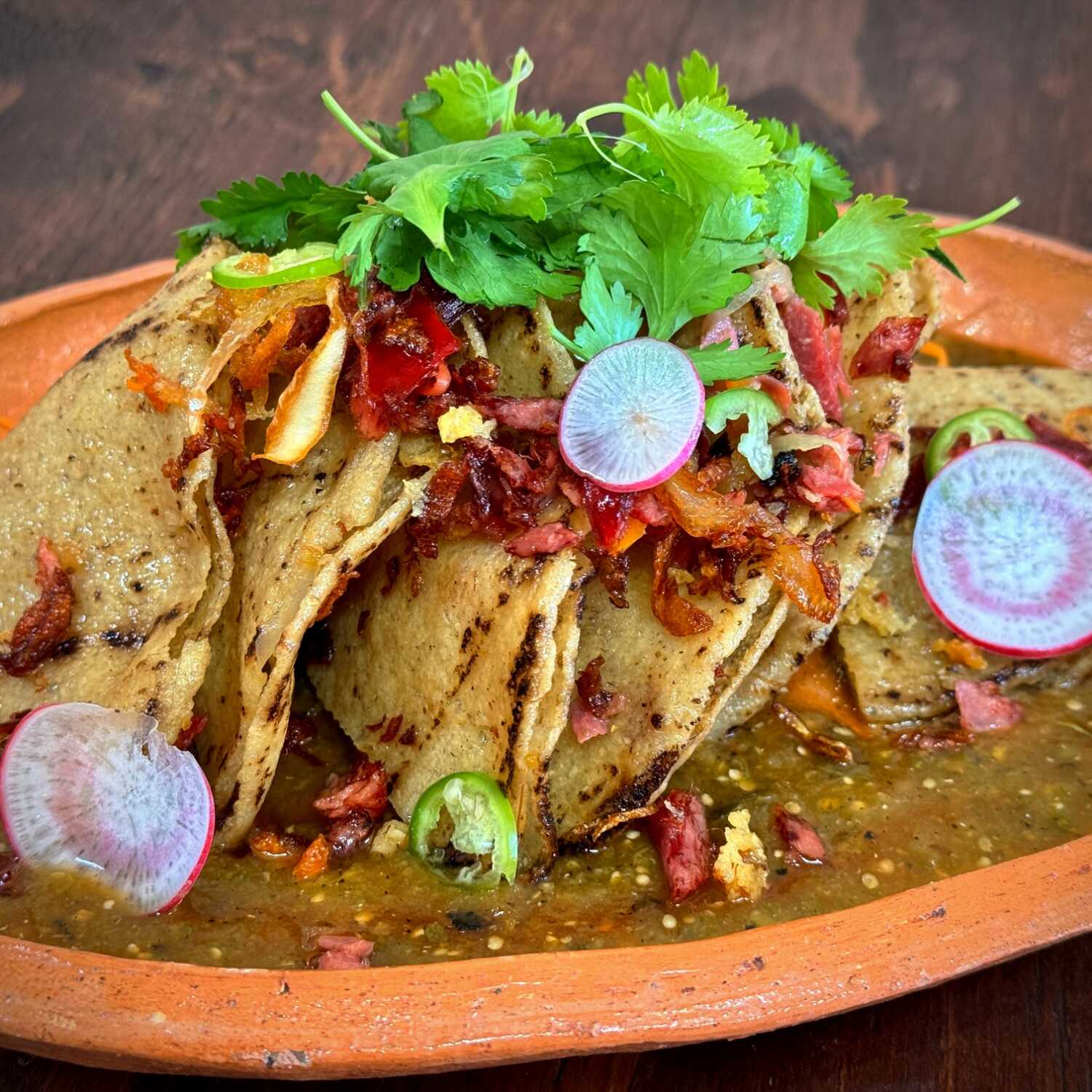 Tacos Dorados de Marlín 3 Piezas