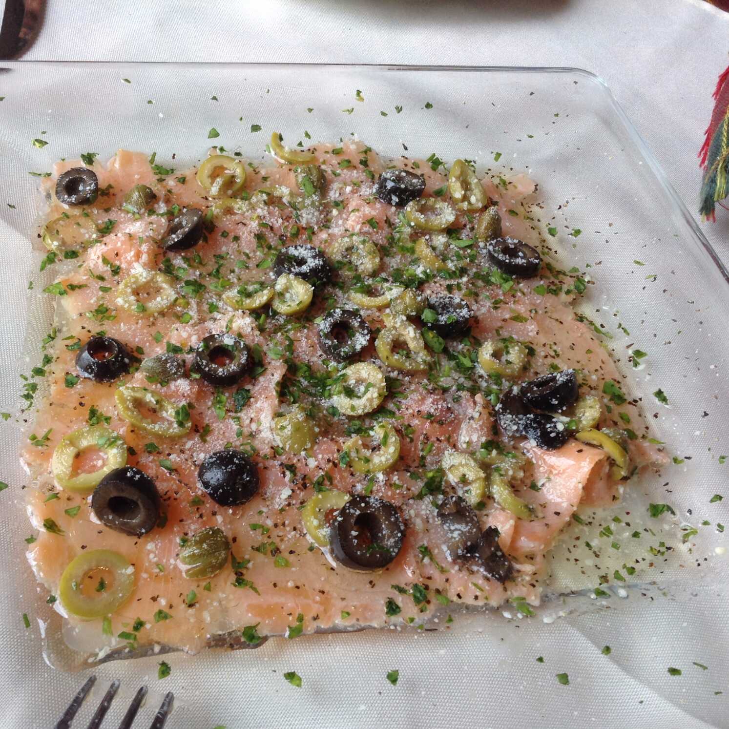 Carpaccio al Salmone