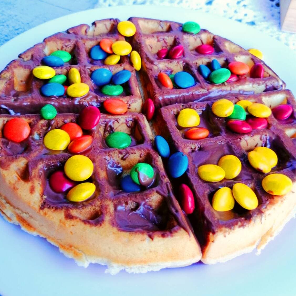 Waffle Nutella / Lunetas