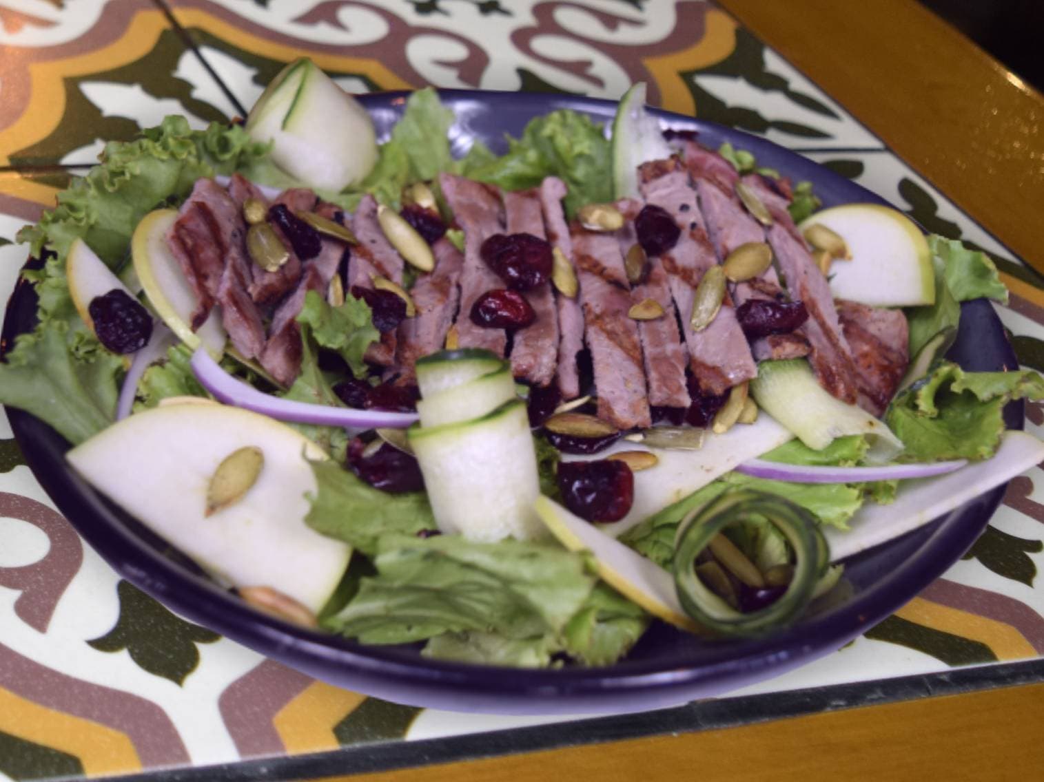 Ensalada de Arrachera y Cerveza
