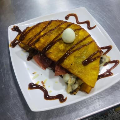 Patacón carne