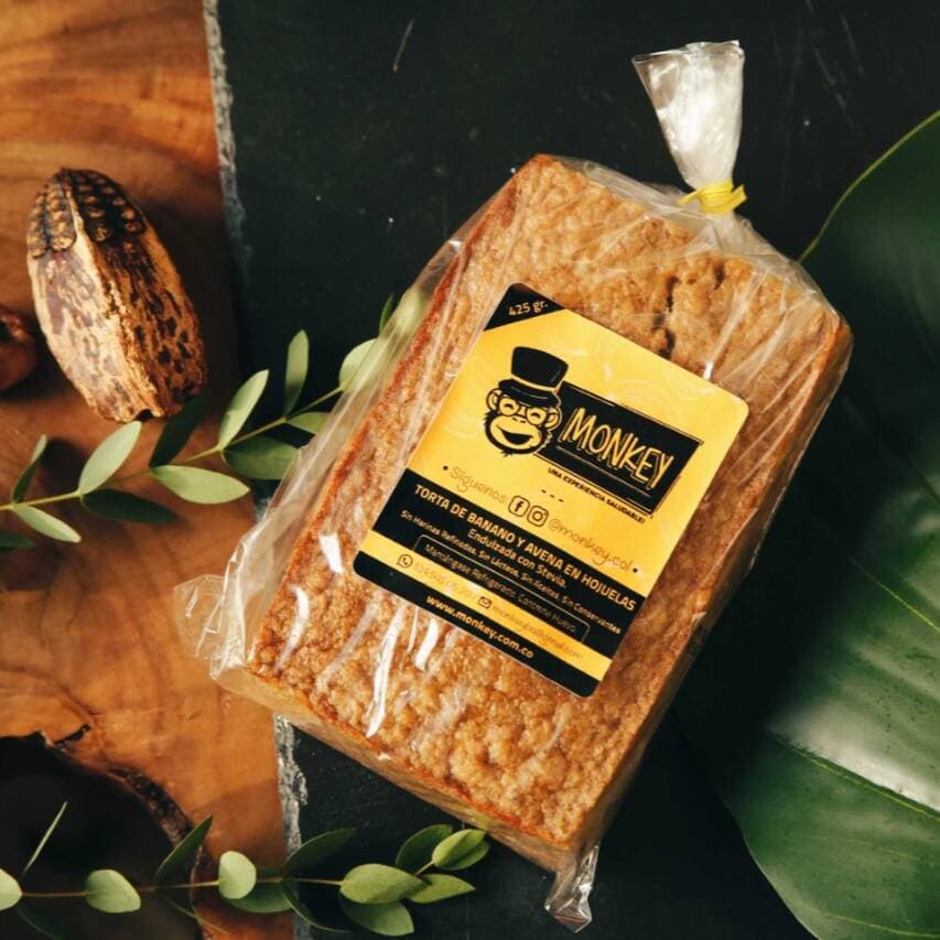 Torta de Banano y Avena X 425grs.