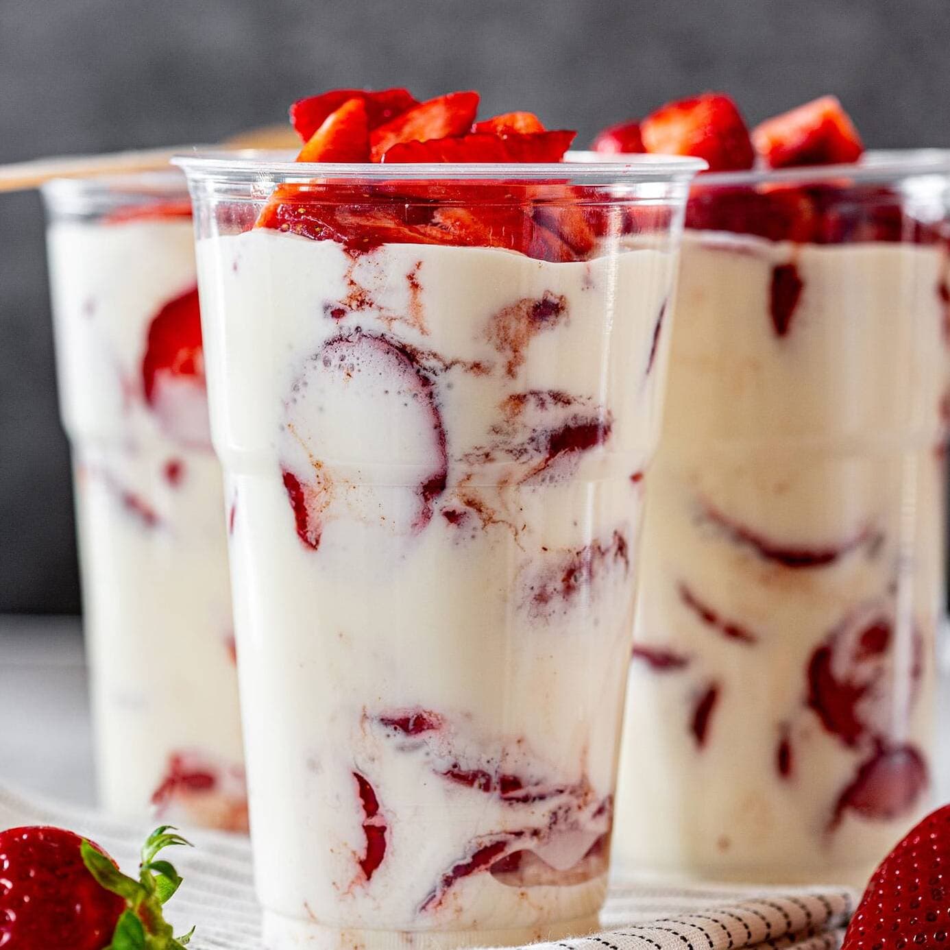 Fresas con Crema