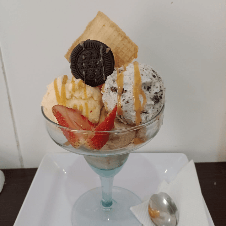 Copa con Helado