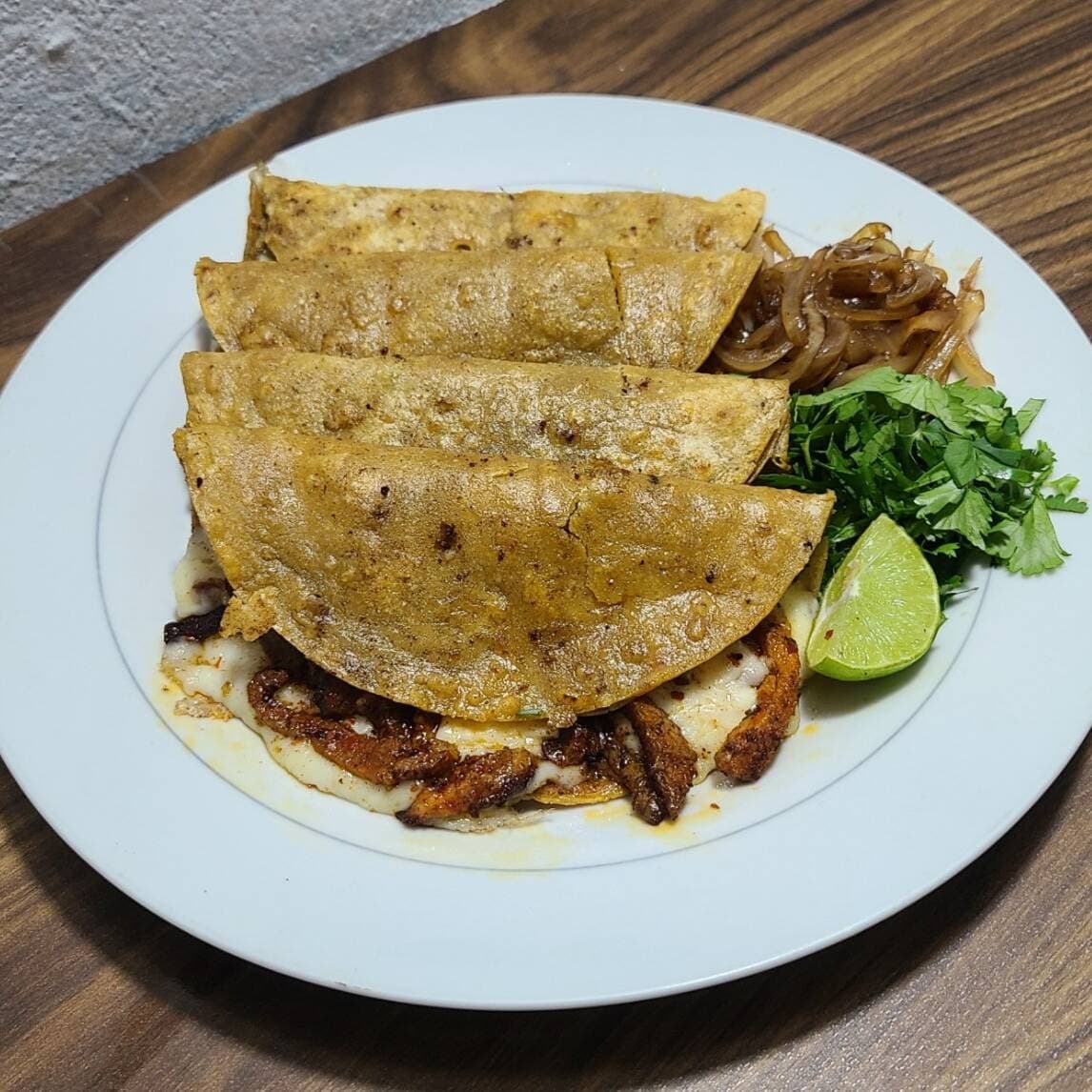 Quesadillas con Pastor