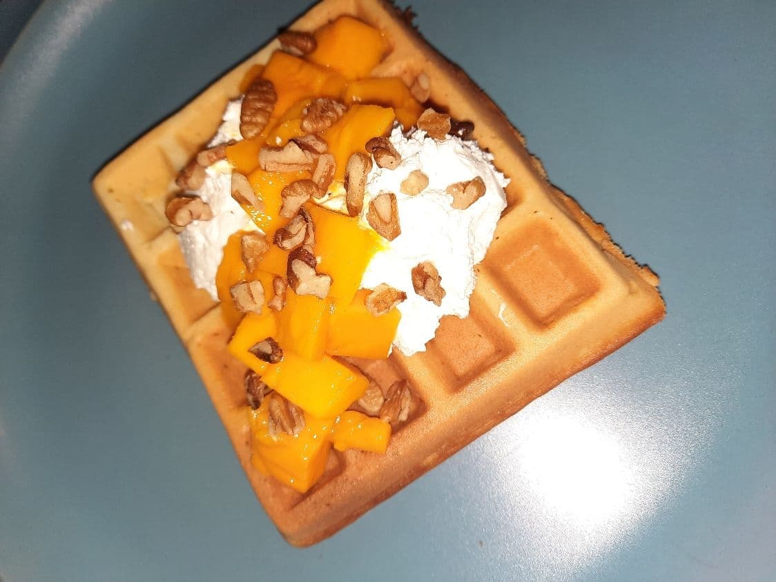 Waffles 3 Piezas (3 Ingredientes a Escoger)