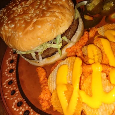 Hamburguesa Sirloin de la Casa