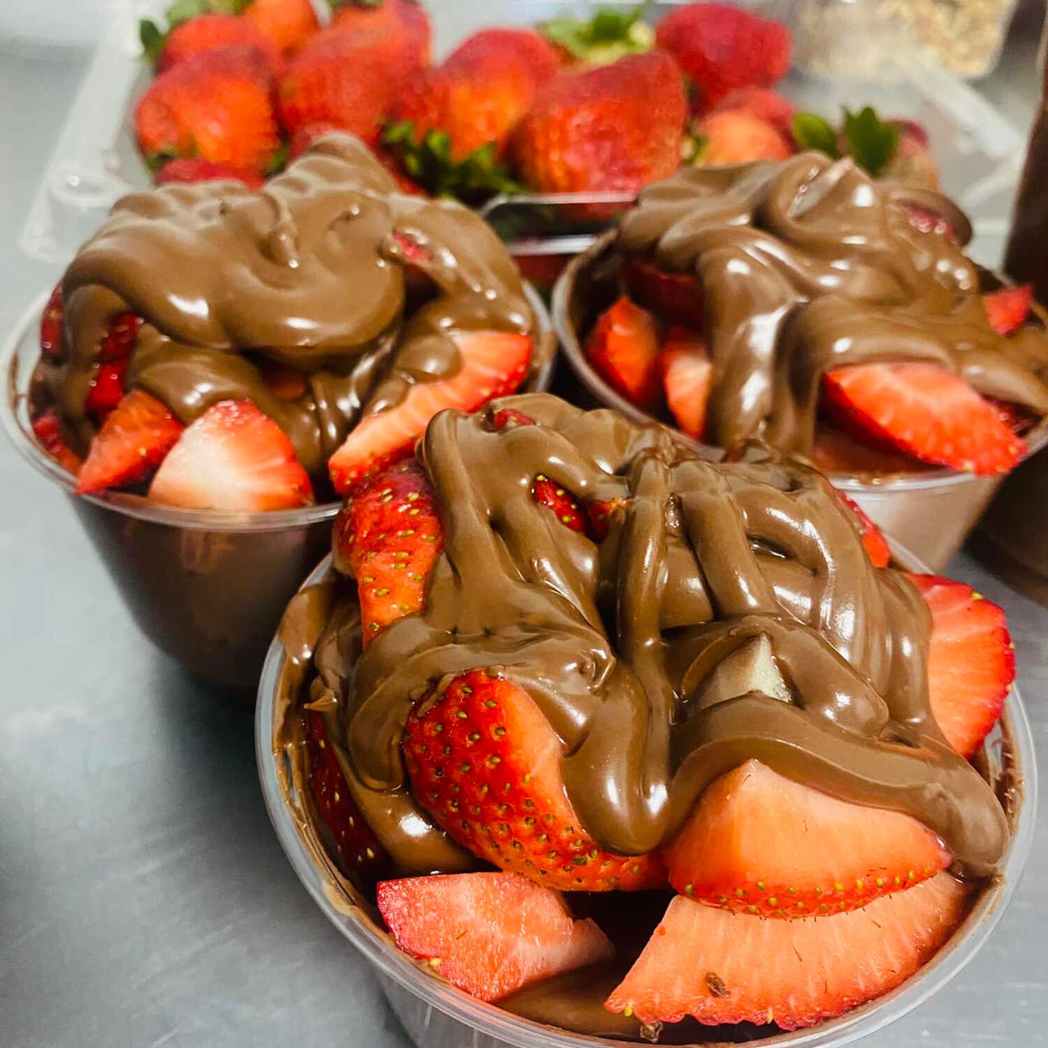 Fresas Con Nutella