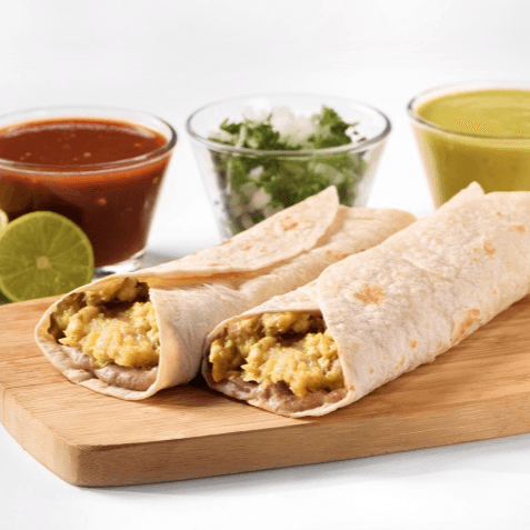 Burrito de Machaca con Huevo