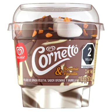 Copa Cornetto Brownie/vainilla