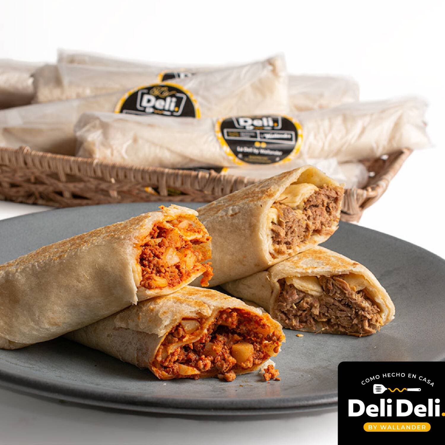 Burrito de Picadillo en Salsa