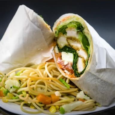 Wrap De Jamón Y Pasta