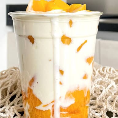 Duraznos con Crema