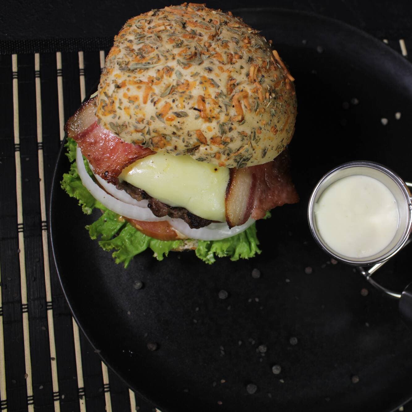 Hamburguesa Artesanal Sabor Tocineta