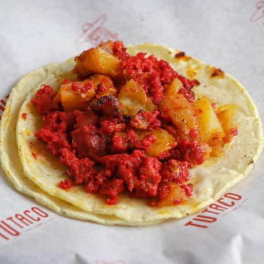 Papas con Chorizo