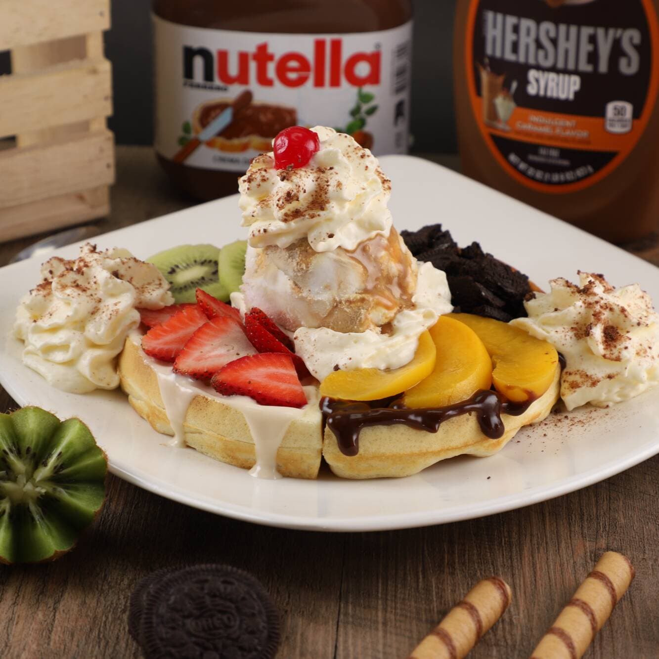 Waffle 4 Estaciones
