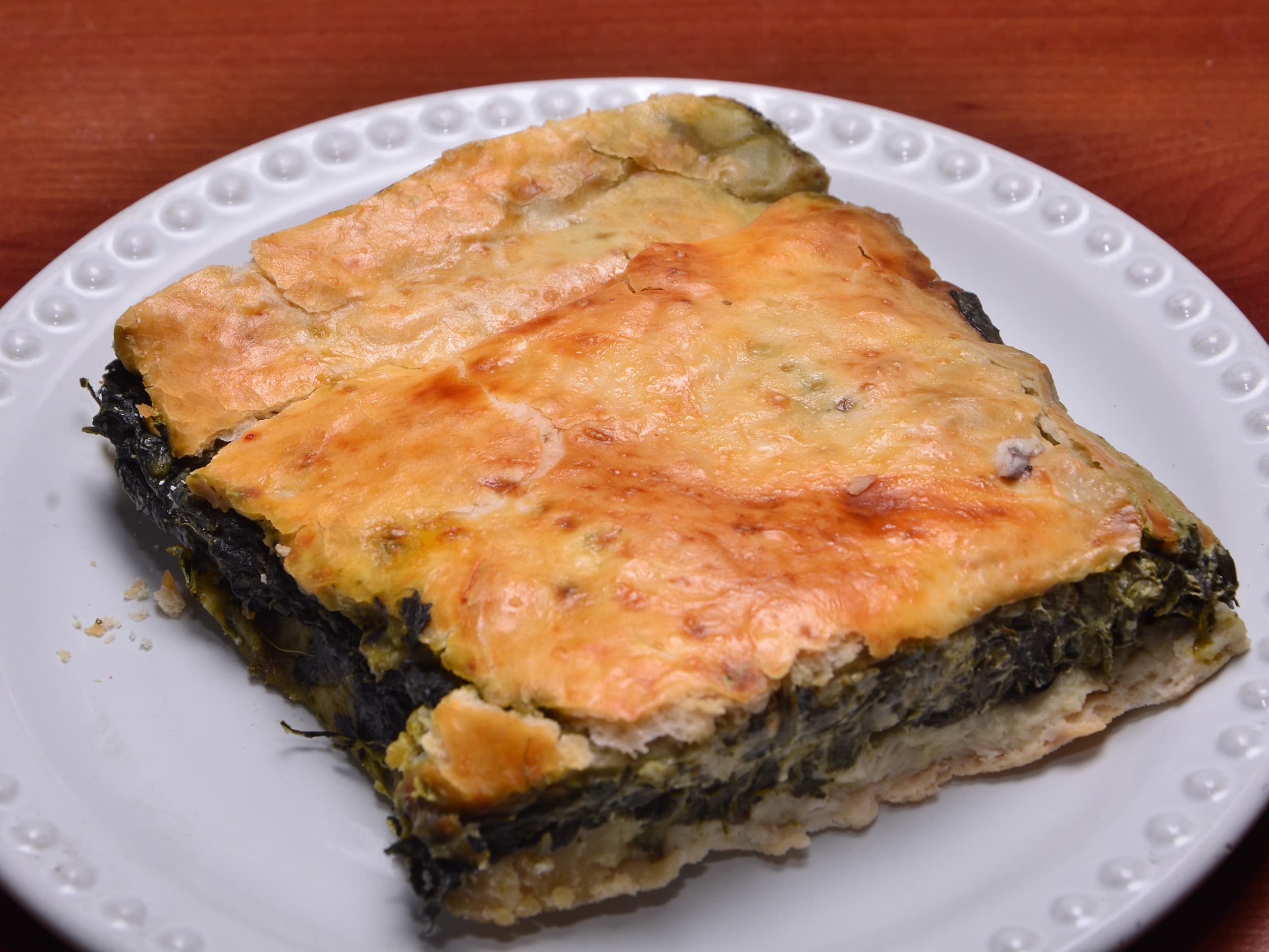 Hojaldre de Espinaca