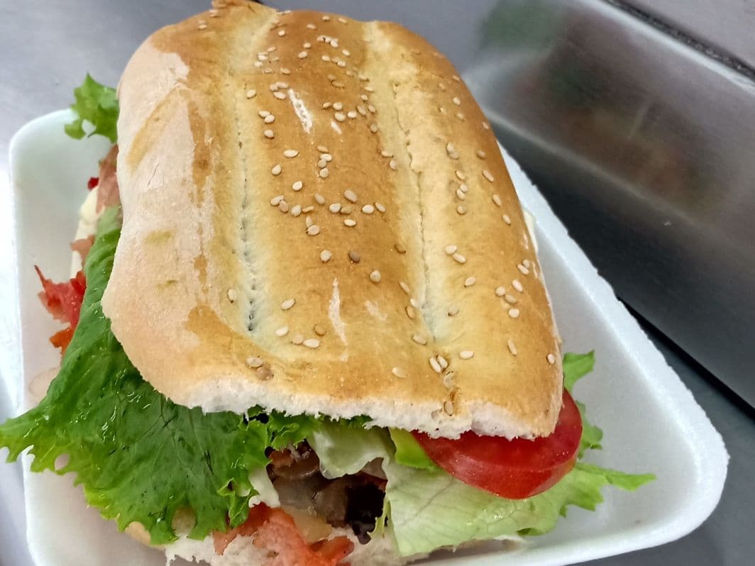 Torta de milanesa de pollo