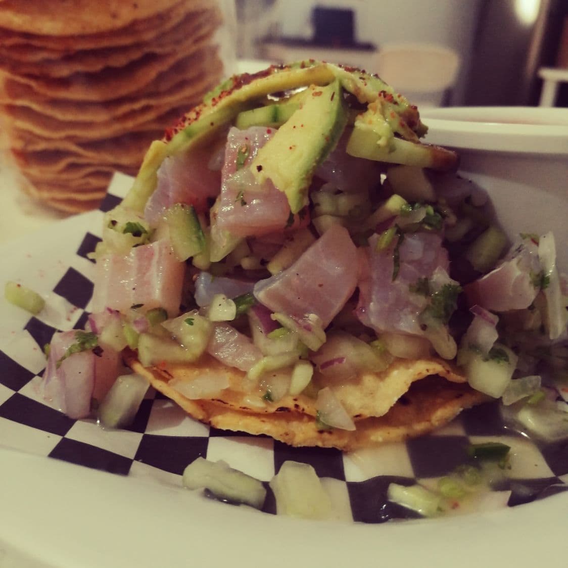 Tostada Callo de Lobina