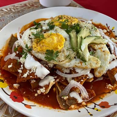 Chilaquiles de Huevo