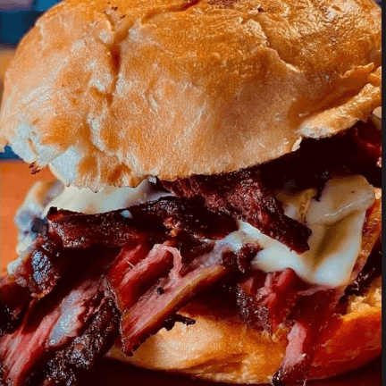 Hamburguesa Brisket 125 G con Papas