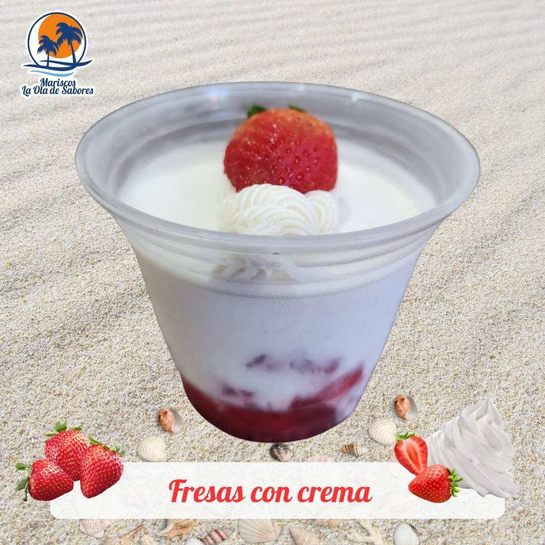 Fresas con Crema