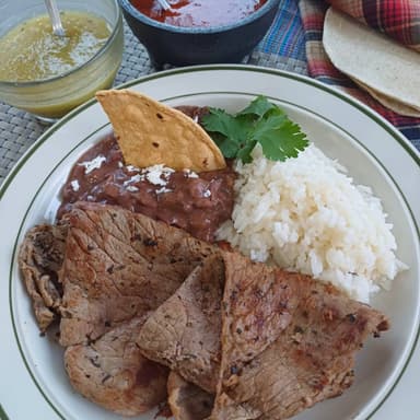 carne asada de res