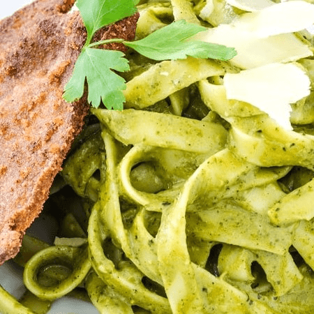 Fetuccini Al Pesto