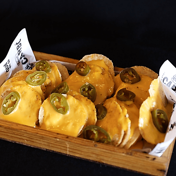 Nachos con queso